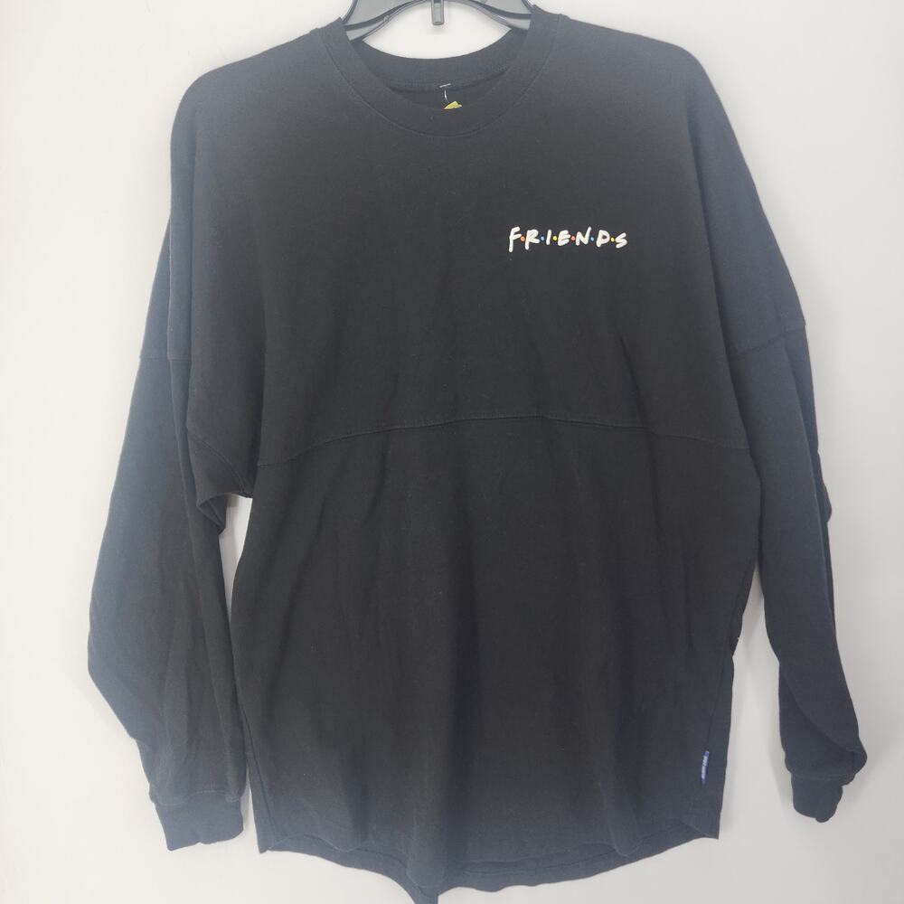 Friends TV Show How You Doin Spirit Jersey Long Sleeve Black S